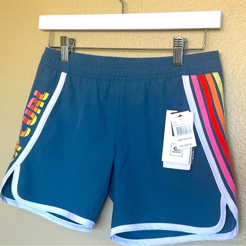 New Girls Rip curl board shorts size 12
